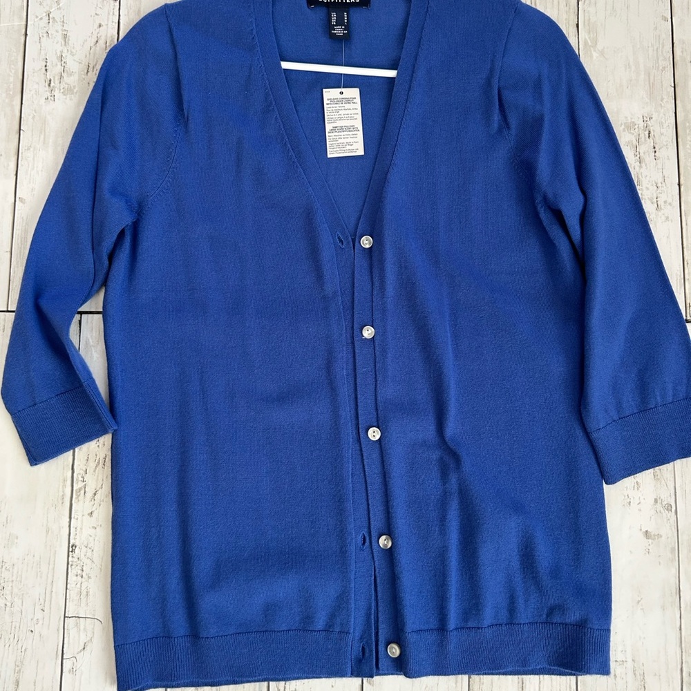 NWT - Land’s End 3/4 Sleeve Cardigan